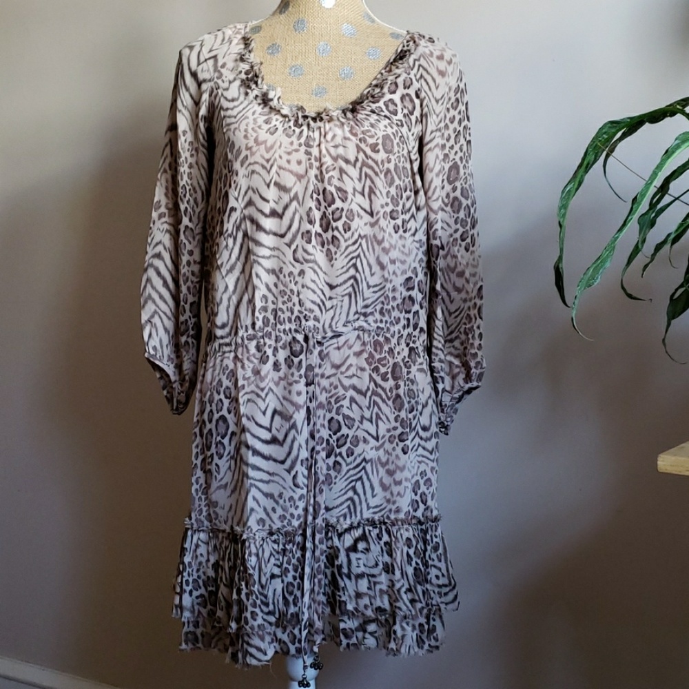 100% Silk Tunic Dress
